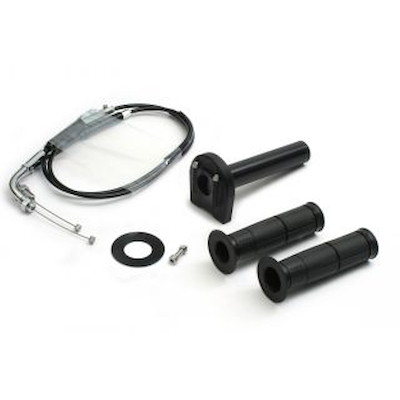 ACTIVE 車種別スロットルキット TYPE-3 巻取φ36/メッキ金具 ブラック ZX-10R(11-15) 1067671 バイク