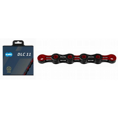 楽天市場】KMC チェーン DLC11 ブラック 自転車 チェーン 11スピード