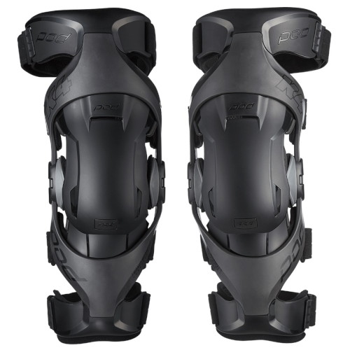 PODMX(ピーオーディーエムエックス) POD K4 2.0 ニーブレース ブラック ペア XL/2XL C3180 バイク プロテクター