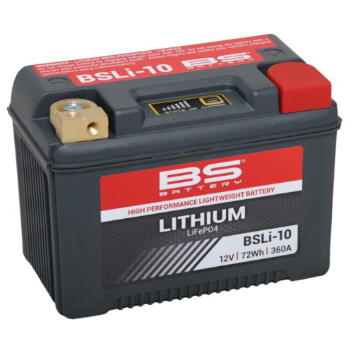 BSバッテリー BSLi-10(YTX20L-BS、Y50-N18L-A互換)(リチウムイオンバッテリー) バイク｜パーツダイレクト店