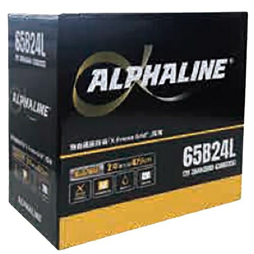 ALPHALINE セミメンテナンスフリーバッテリー 充電制御車対応 90D26L 90D26L-AL 自動車 バッテリー|パーツダイレクト店