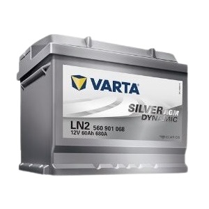 VARTA バルタ 欧州規格バッテリー Dynamic Silver LN5 AGM