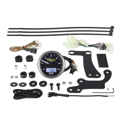 SP武川(スペシャルパーツ武川) Φ48スモールDNタコメーター 12500rpm 05-05-0107 バイク スピードメーター・インジケーター類｜パーツダイレクト店