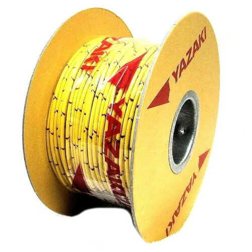 BRIDGE(ブリッジ) 配線コード1.25sq(AVS) 黄 BM-160 自動車