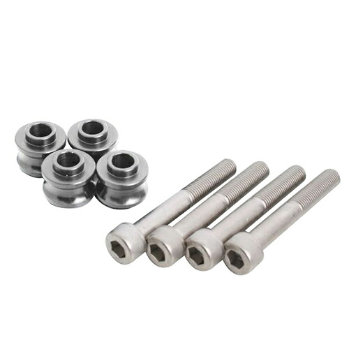 GALE SPEED(ゲイルスピード) オフセットカラー13.5mm&クロモリキャップボルト シルバー 29000194S バイク