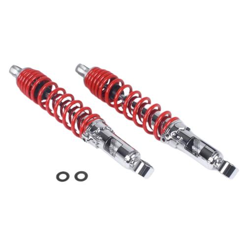 SP武川(スペシャルパーツ武川) ローダウンリアショックアブソーバー 10mmダウン/レッド塗装 2本入 06-04-0147 バイク｜パーツダイレクト店