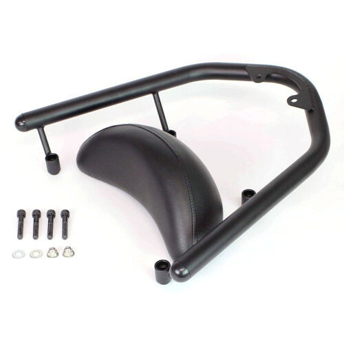 SP武川(スペシャルパーツ武川) グラブバー(ブラック/ラージバックレスト付き) ADV160 09-11-0292 バイク|パーツダイレクト店