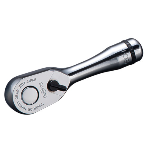 nepros 9.5sq.ショートラチェットハンドル NBR390AS ギアレンチ・ラチェットレンチ｜パーツダイレクト店 9,694円