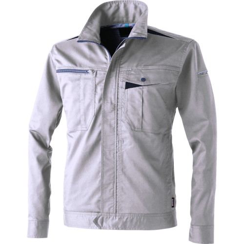 C’s CLUB(シーズクラブ) T/Cストレッチジャケット 351018 シルバー 4L 作業 安全 保安 作業服