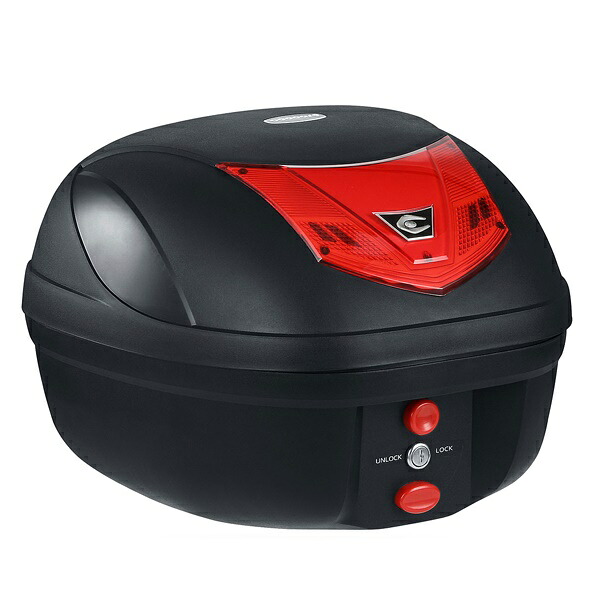 COOCASE S28 ヴィーボ ベーシック 無塗装 インナーライナー付き CC10001 バイク トップケース・リアボックス｜パーツダイレクト店