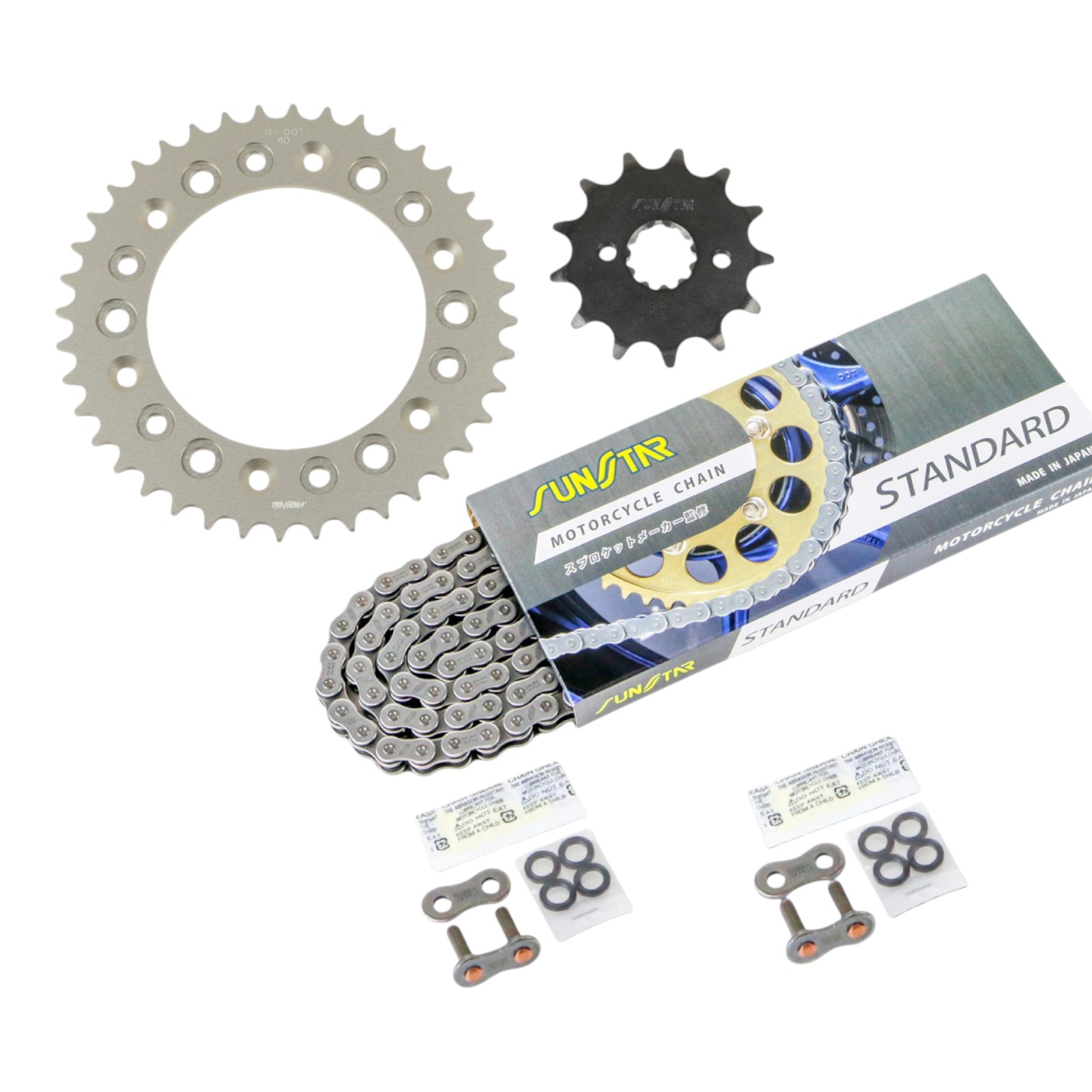 SUNSTAR スプロケット&チェーンキット KS34201 バイク 駆動系セット