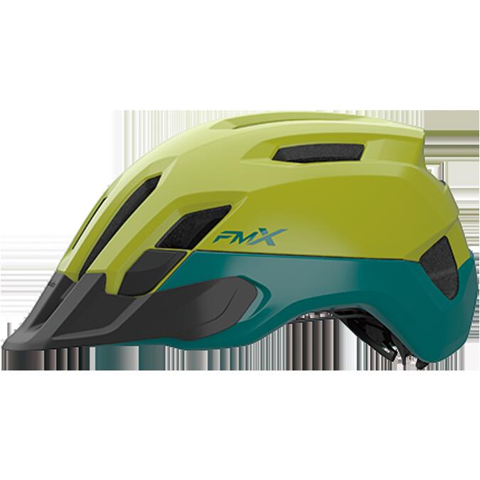 OGK KABUTO(オージーケーカブト) エフエム・エックス マットイエローグリーン M/L FM-X 自転車 スポーツヘルメット
