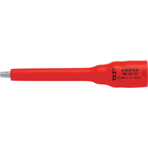 KNIPEX(クニペックス) 1000V絶縁ソケットT27 982927 ハンドツール用ソケット・ビット
