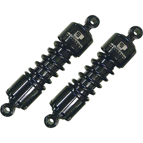 PROGRESSIVE プログレッシブ ダイナ用11インチサス ブラック 412-4037B バイク リアショック・リアサスペンション
