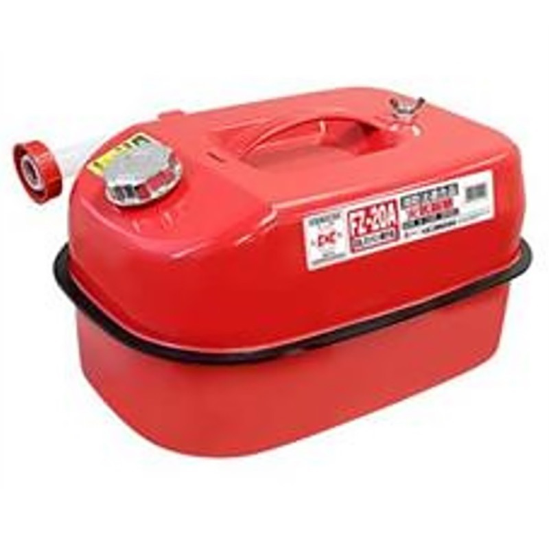 大自工業/メルテック ガソリン携行缶 FZ-20A レッド 20L ガレージ工具