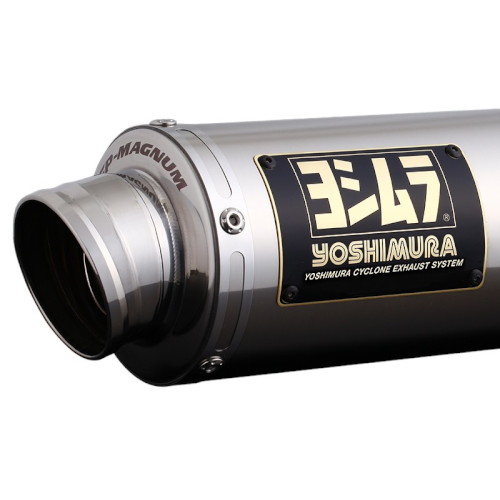 ヨシムラ(YOSHIMURA) 機械曲 GP-MAGNUM サイクロン EXPORT SPEC ステンレスカバー GROM(21-) 110A-40K-5U50 バイク フルエキゾーストマフラー