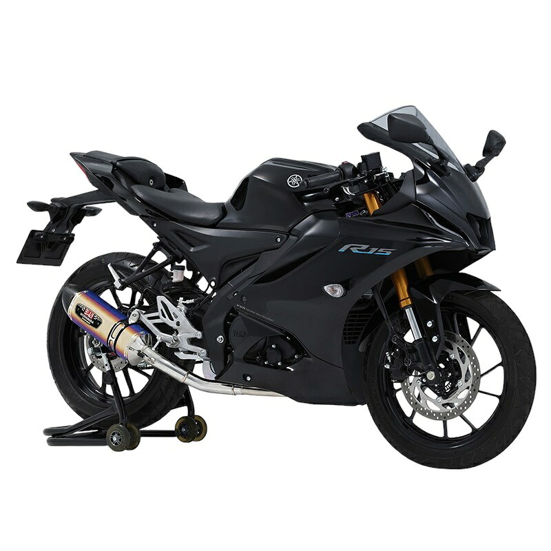ヨシムラ(YOSHIMURA) 機械曲R-77Sサイクロン EXPORT SPEC 政府認証 STBC YZF-R15/R125/MT-125/XSR125 110A-36A-5180B バイク フルエキゾーストマフラー