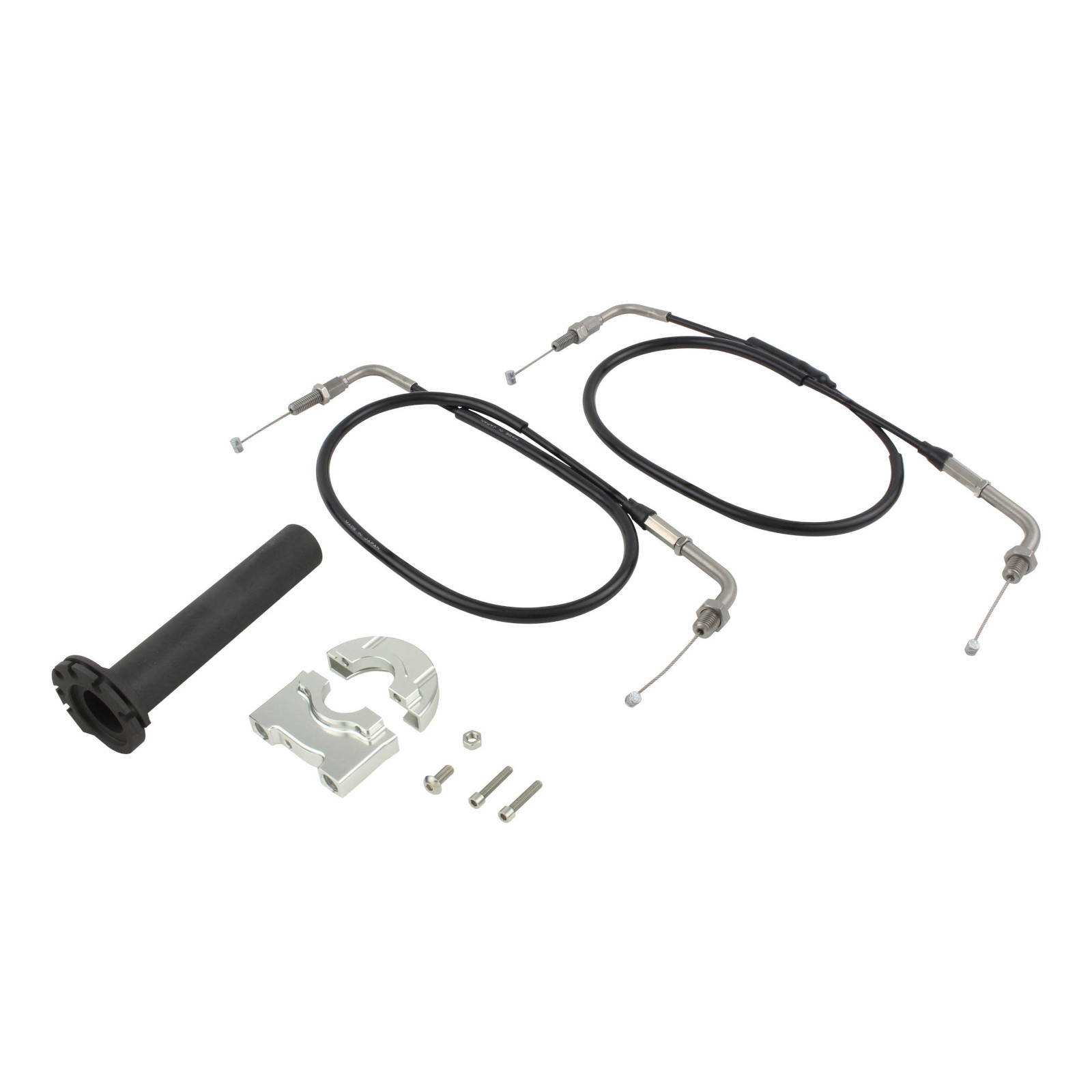 SHIFTUP(シフトアップ) ハイスロットルキット シルバー DAX125 290678-03 バイク スロットルケーブル・アクセルワイヤー