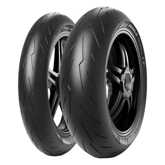 PIRELLI(ピレリ) DIABLO ROSSO 4 120/60ZR17 (55W) TL フロント 3978800 バイク タイヤ オンロードラジアル