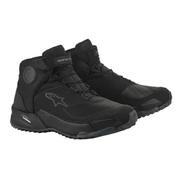 alpinestars CR-X DRYSTAR RIDING SHOE ブラック/ブラック 7(25.0cm) バイク シューズ