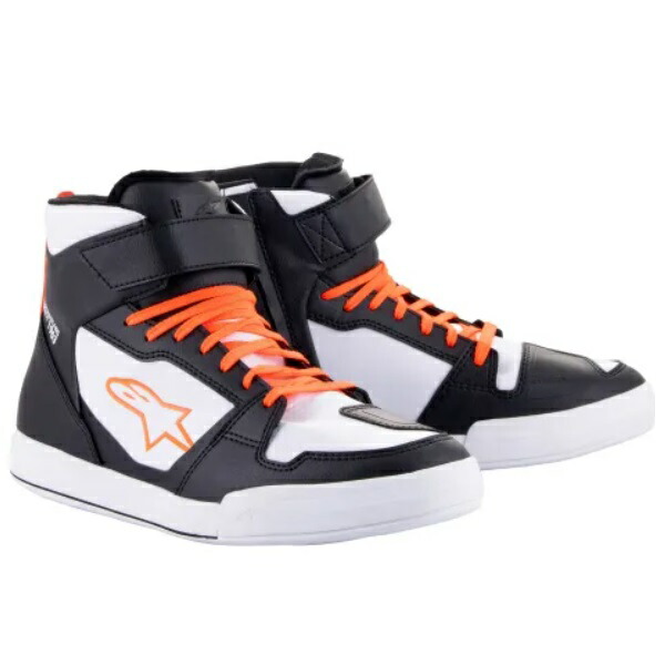 alpinestars AXIOM SHOE ブラック/ホワイト/レッドフルオ 8.5(26.0cm) バイク シューズ