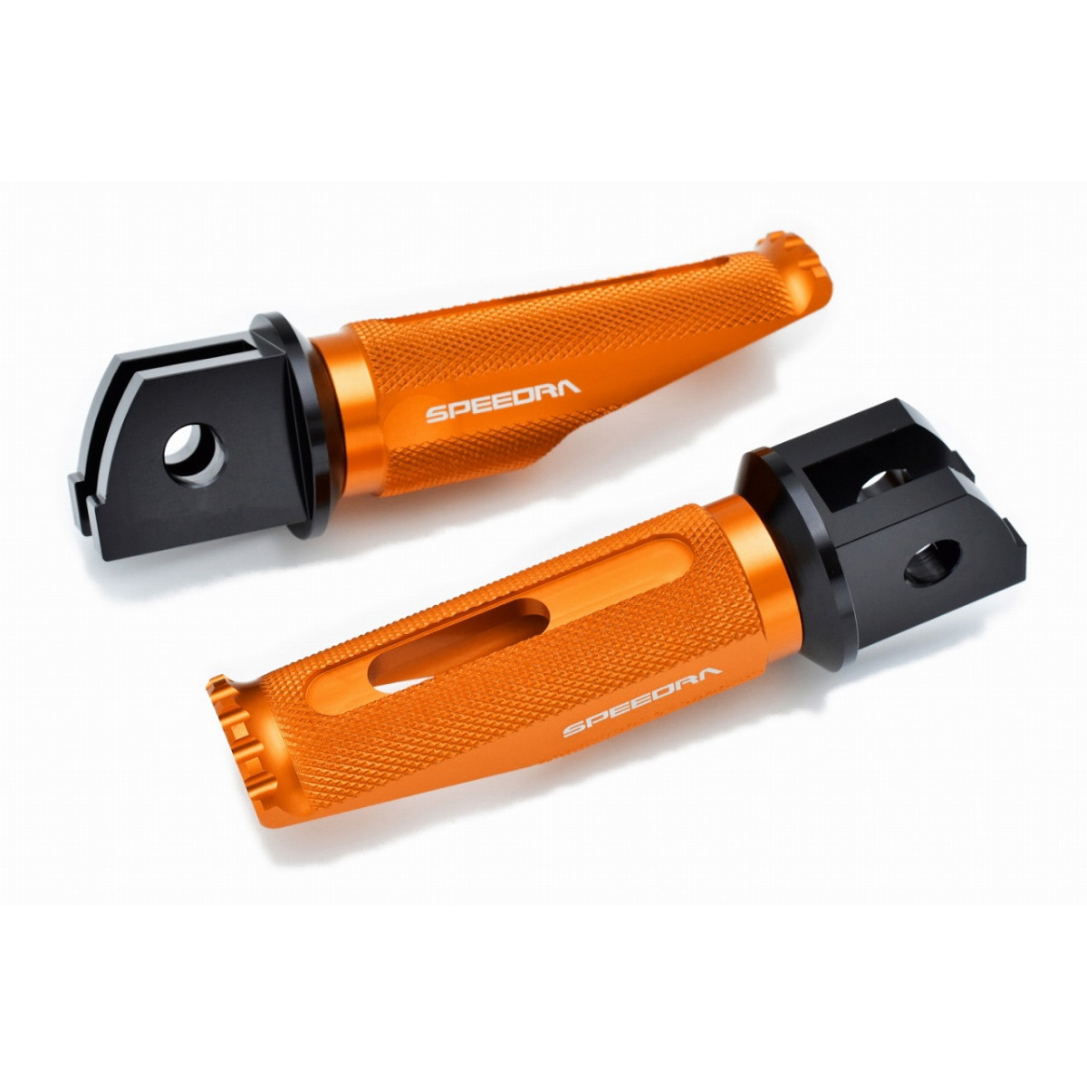 SPEEDRA ステップ レーシングタイプ アルミ削り出し ライダー側 オレンジ X350 AFPR221OE バイク 7,920円