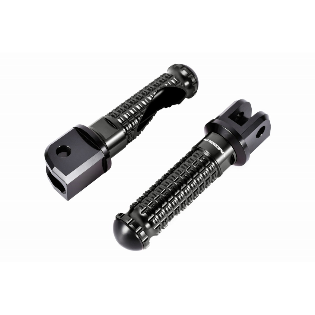 SPEEDRA ステップ スタンダードタイプ アルミ削り出し タンデム側 ブラック AFPS222BK バイクステップ・フットペグ