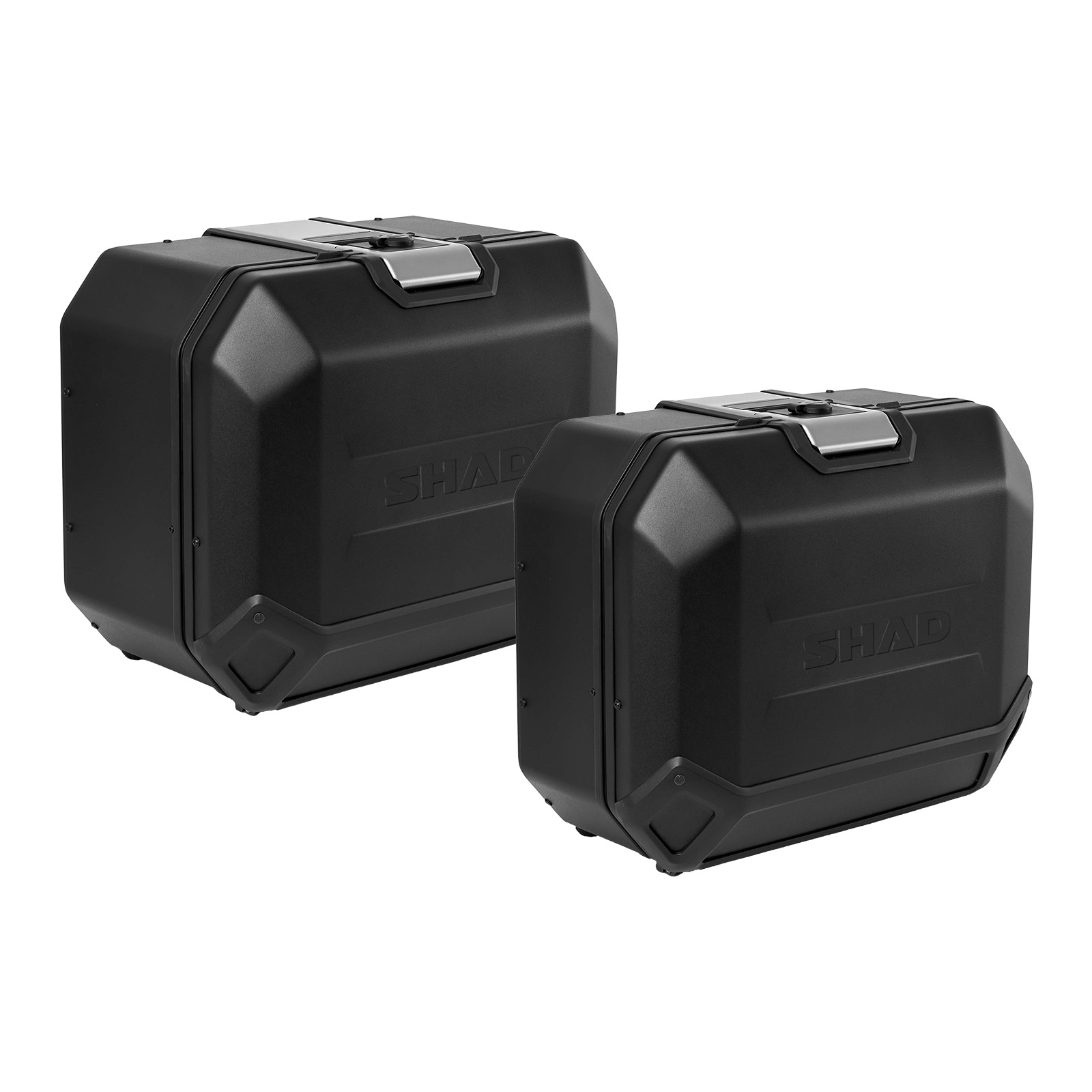 SHAD(シャッド) 【セット品】TR47(L)+TR36(R) TERRA サイドケース ブラック 左右セット バイク パニア・サイドケース・サイドボックス
