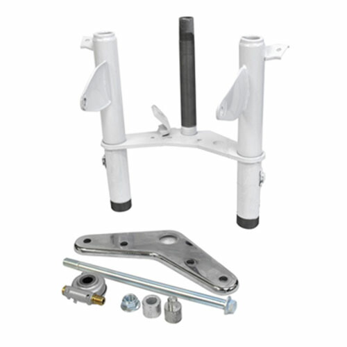 田中商会 ca0702 ワイドフォーク 3cmショート バイク フロントフォーク