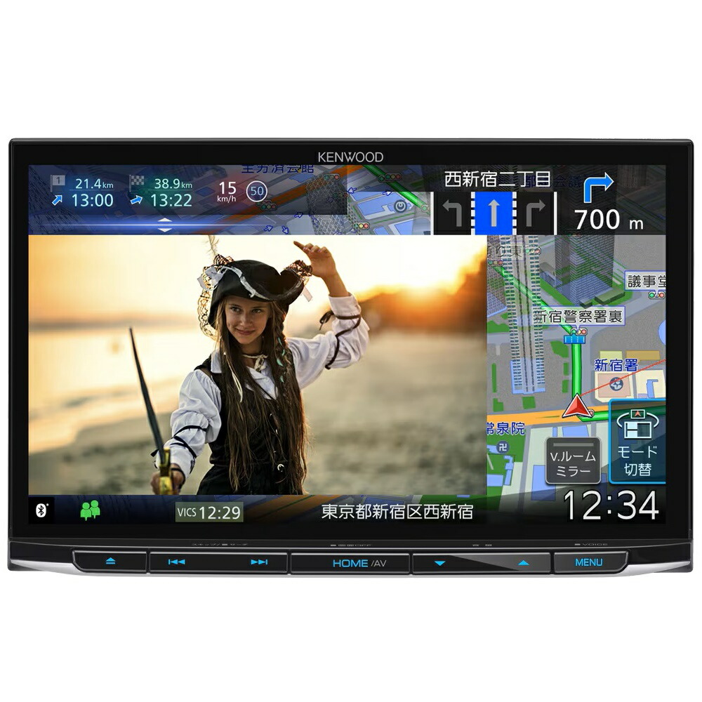 楽天市場】カーナビ DKX-A801 ケンウッド 8型 彩速ナビ フルセグ（4×4
