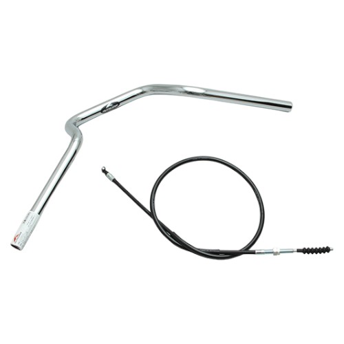 HURRICANE クォーター3型 ハンドルセット クロームメッキ GB350 H041-903C バイク ハンドルバー