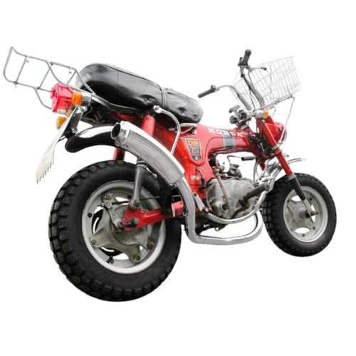 田中商会 ca1055 ダックス用 カーバティス(バナナ)マフラー バイク フルエキゾーストマフラー｜パーツダイレクト店