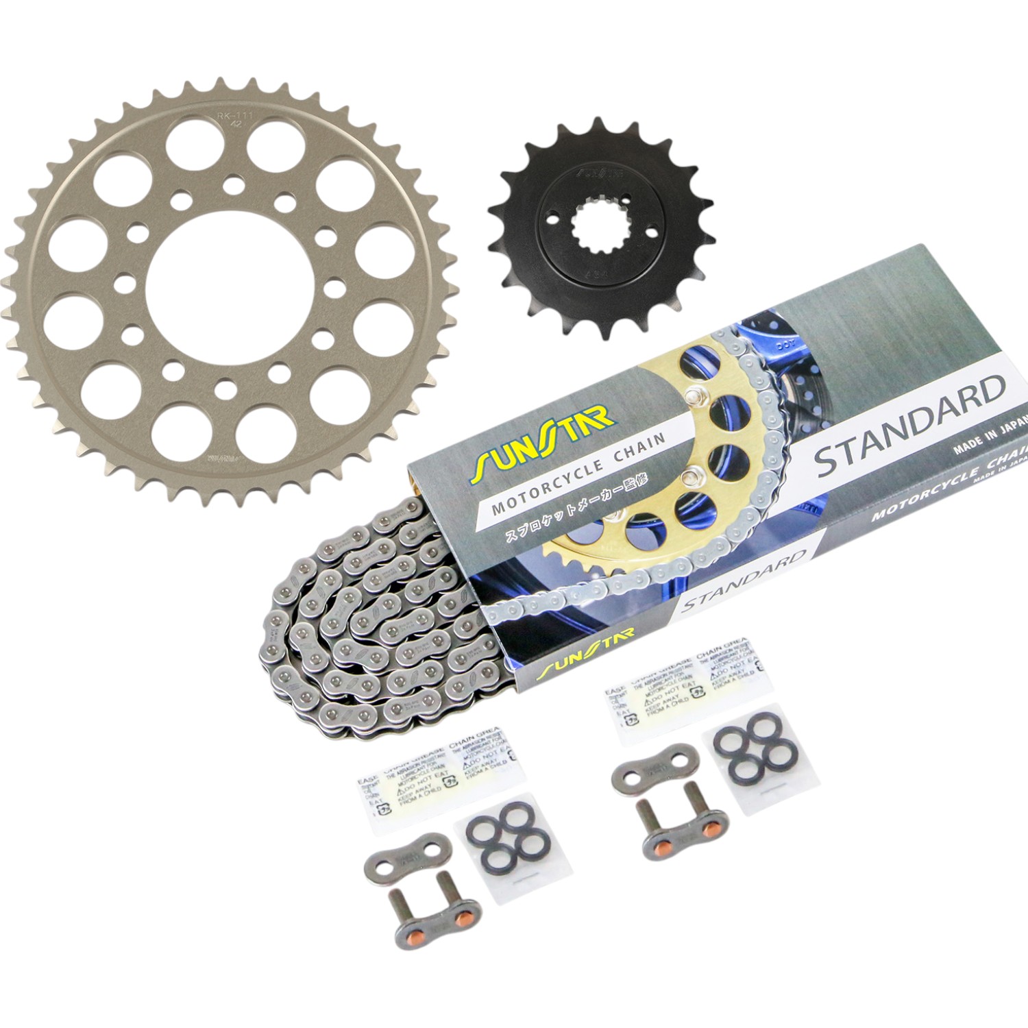 SUNSTAR スプロケット&チェーンキット KS4J211 バイク 駆動系セット