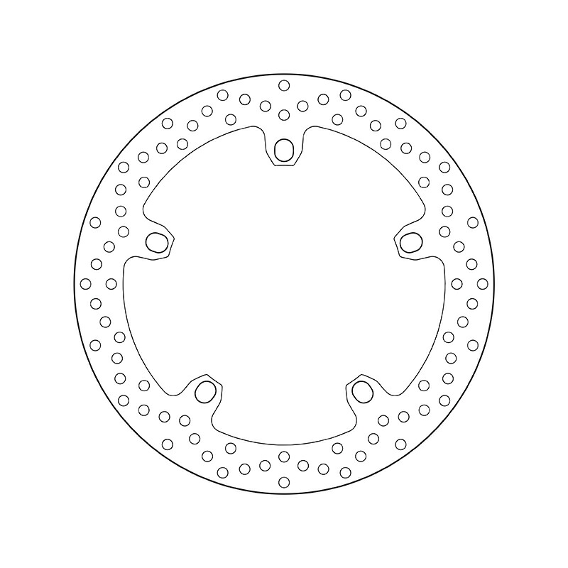 Brembo(ブレンボ) セリエオロ 68B407H7 リジッドブレーキディスク バイク ディスクローター|パーツダイレクト店
