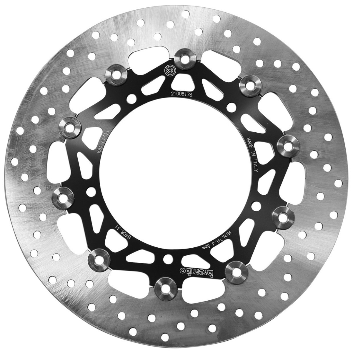 Brembo(ブレンボ) セリエオロ 78B40831 フローティング ブレーキディスク バイク ディスクローター｜パーツダイレクト店