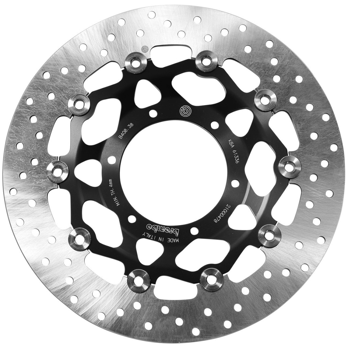 Brembo(ブレンボ) セリエオロ 78B40838 フローティング ブレーキディスク バイク ディスクローター