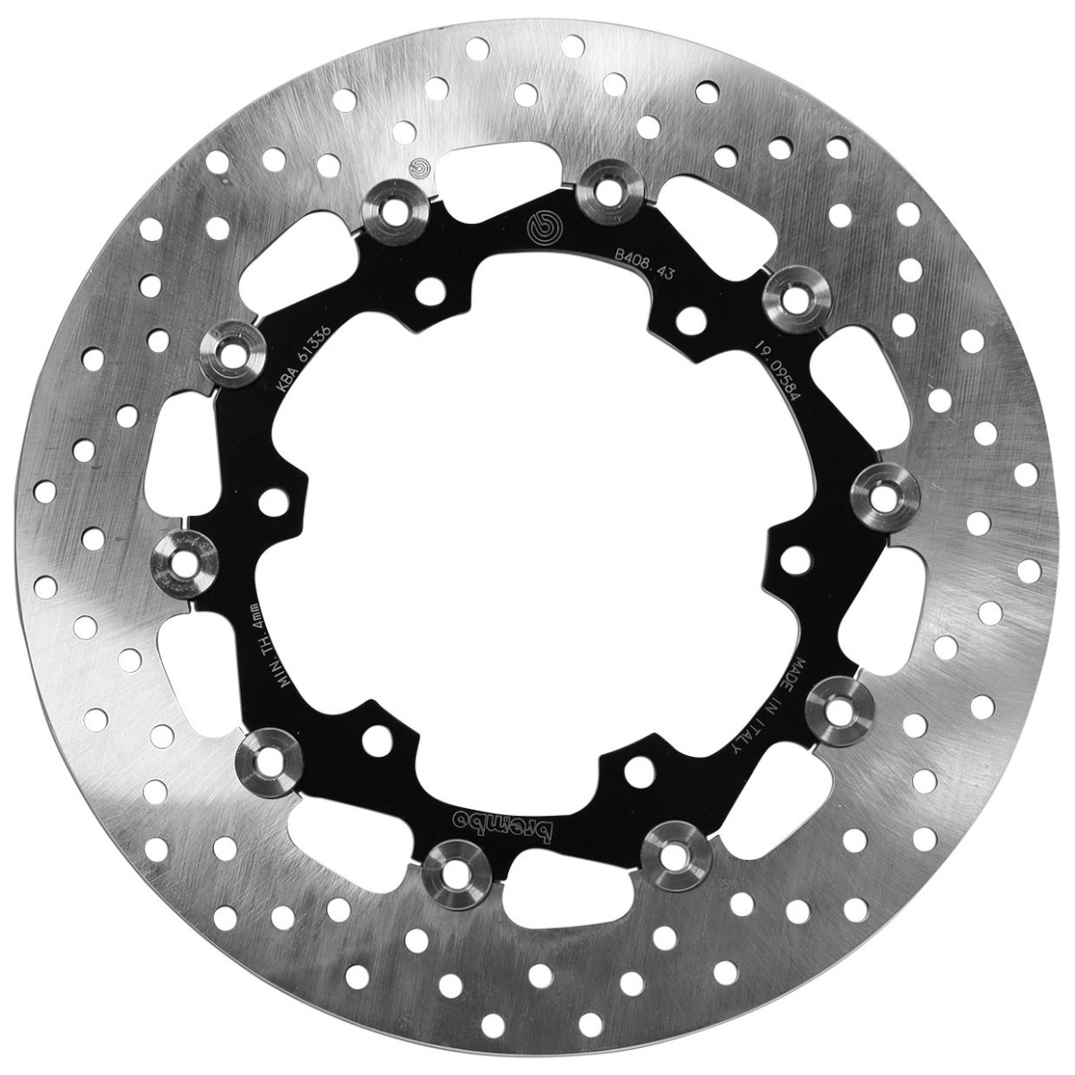 Brembo(ブレンボ) セリエオロ 78B40843 フローティング ブレーキディスク バイク ディスクローター
