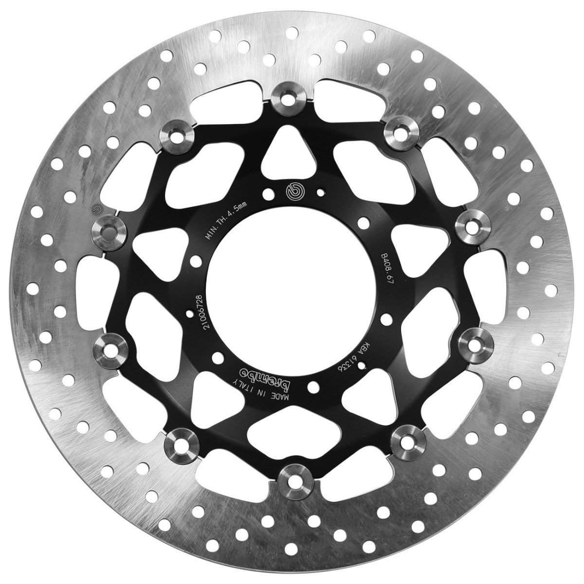 Brembo(ブレンボ) セリエオロ 78B40867 フローティング ブレーキディスク バイク ディスクローター|パーツダイレクト店