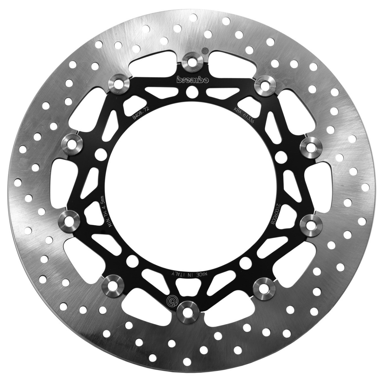 Brembo(ブレンボ) セリエオロ 78B40872 フローティング ブレーキディスク バイク ディスクローター｜パーツダイレクト店