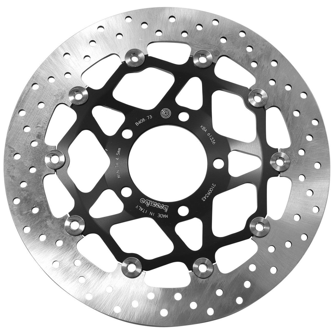 Brembo(ブレンボ) セリエオロ 78B40873 フローティング ブレーキディスク バイク ディスクローター
