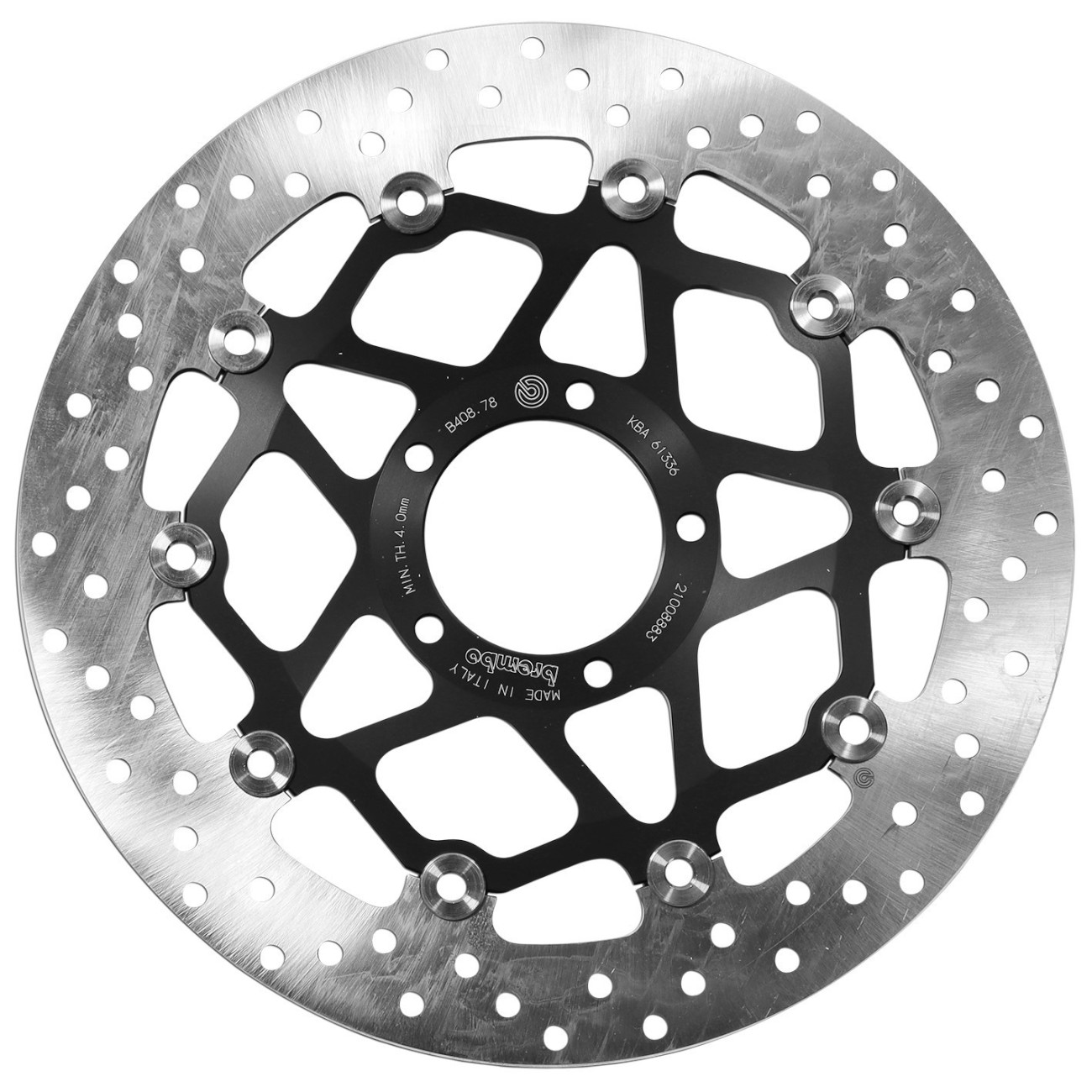Brembo(ブレンボ) セリエオロ 78B40878 フローティング ブレーキディスク バイク ディスクローター|パーツダイレクト店
