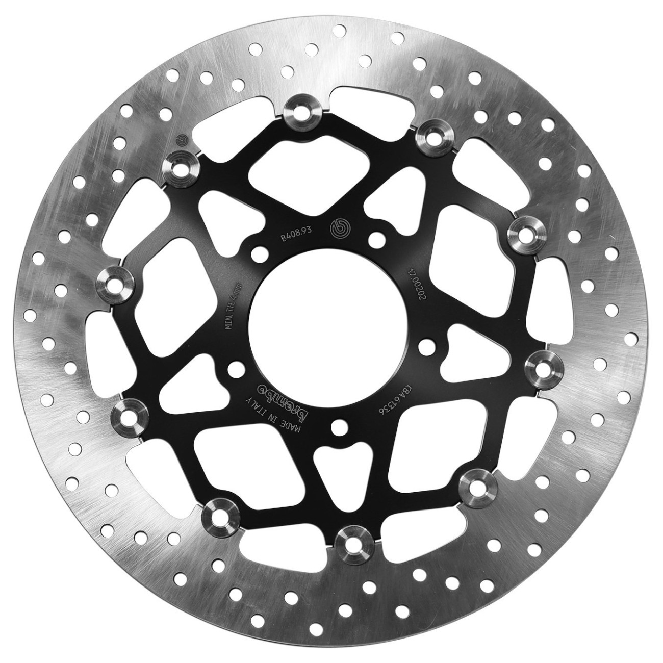 Brembo(ブレンボ) セリエオロ 78B40893 フローティング ブレーキディスク バイク ディスクローター