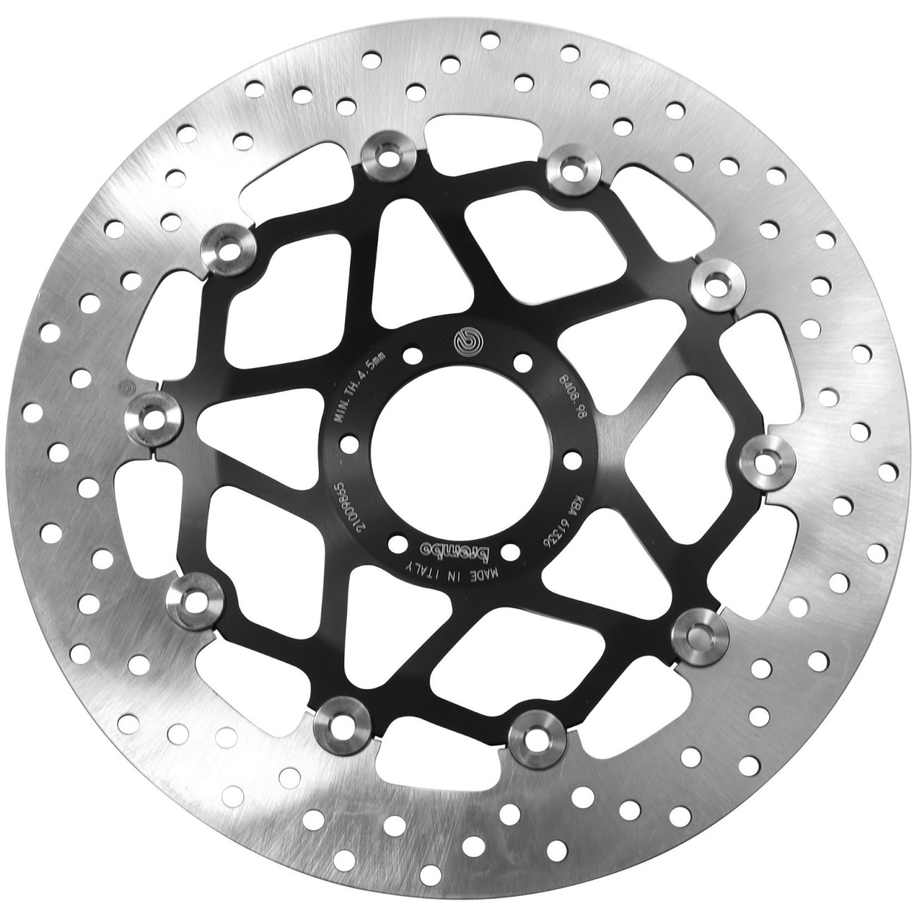 Brembo(ブレンボ) セリエオロ 78B40898 フローティング ブレーキディスク バイク ディスクローター