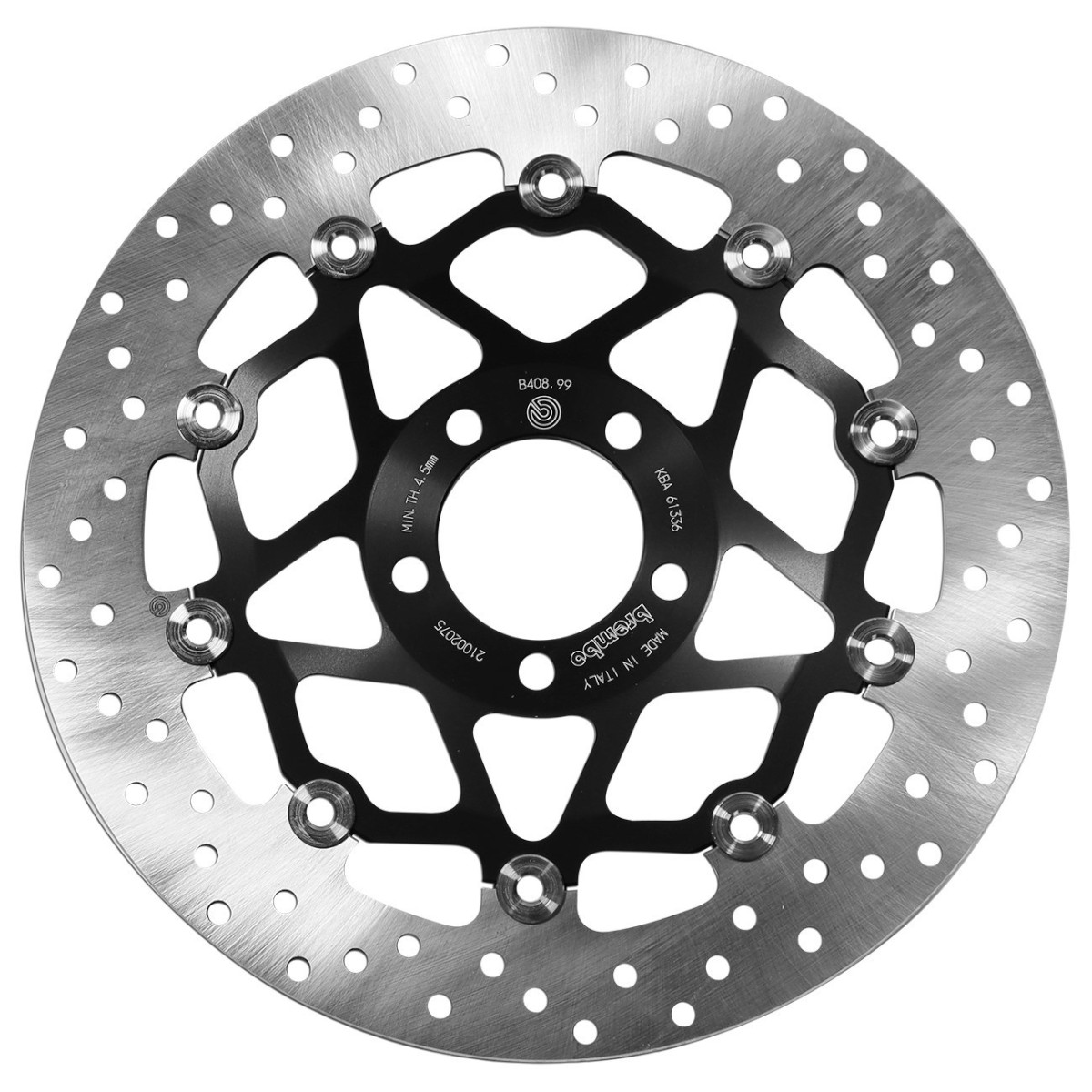 Brembo(ブレンボ) セリエオロ 78B40899 フローティング ブレーキディスク バイク ディスクローター