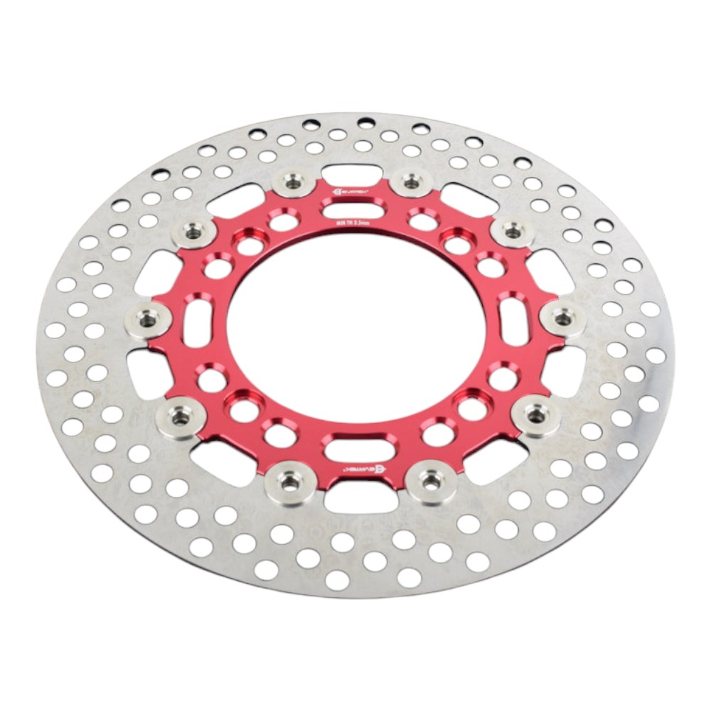 EVATEK(エヴァテック) フロントブレーキ260mm ディスクキット レッド ハンターカブCT125 EVT-3101-RD バイク ディスクローター