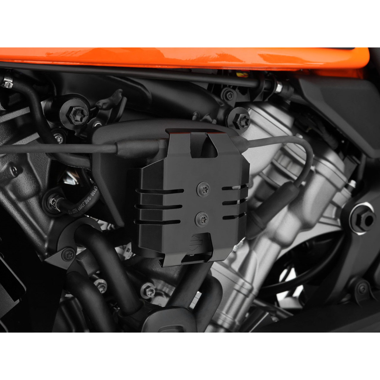 Wunderlich(ワンダーリッヒ) イグニッションコイルプロテクション W90180-000 バイク エンジンカバー｜パーツダイレクト店