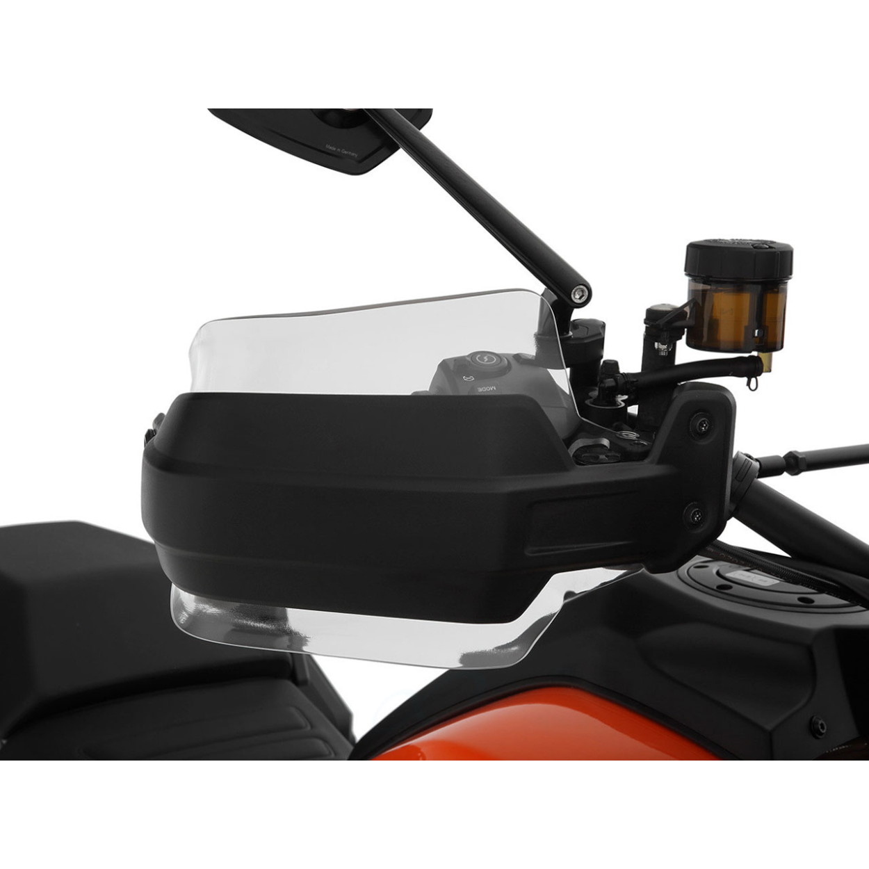 Wunderlich(ワンダーリッヒ) ハンドガードエクステンション ERGO クリア W90384-000 バイク 外装 風防・ウインドシールド・スクリーン｜パーツダイレクト店