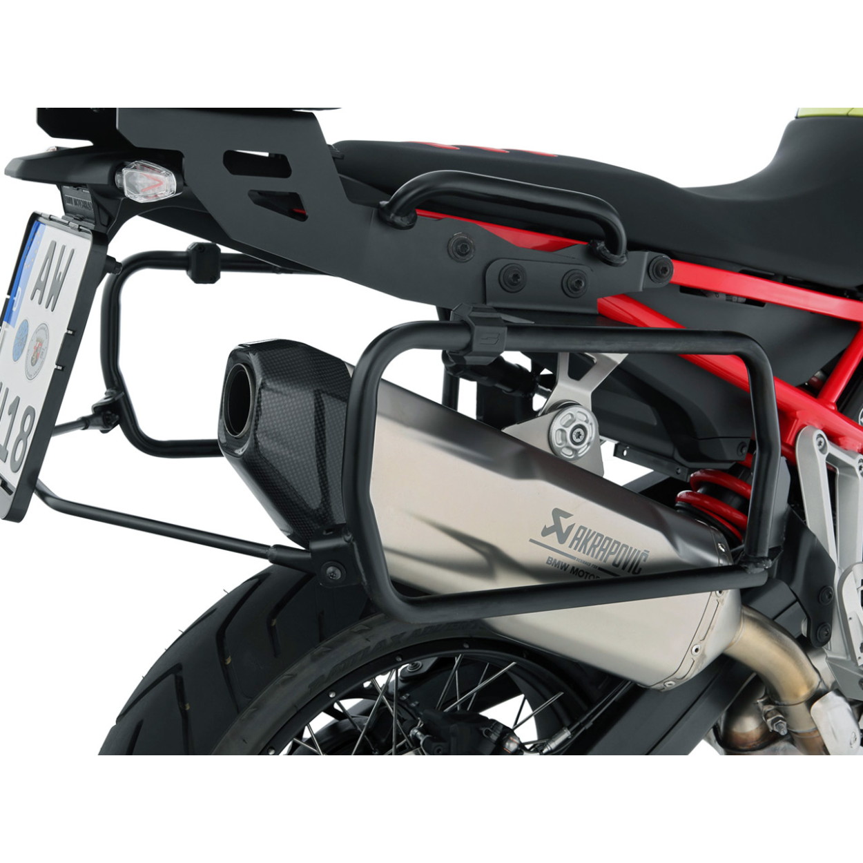 Wunderlich(ワンダーリッヒ) サイドキャリア X-RACK ブラック W30177-000 バイク パニア・サイドケース・サイドボックス