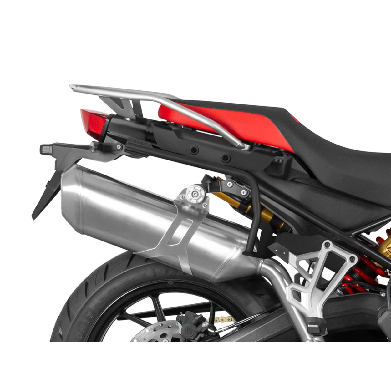 Wunderlich(ワンダーリッヒ) サイドキャリア X-RACK Light ブラック W30181-102 バイク パニア・サイドケース・サイドボックス
