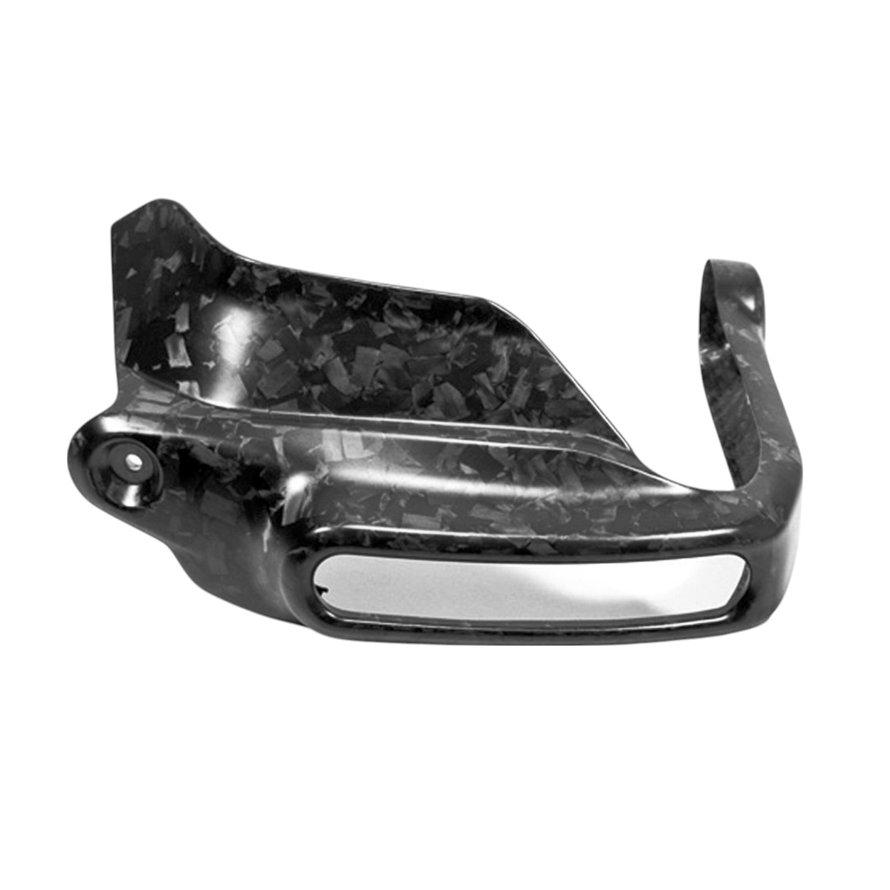 Wunderlich(ワンダーリッヒ) カーボン ハンドプロテクター 純正ウインカー対応 LH マットブラック ダイヤモンドカーボン W13814-110 バイク ハンドガード・ナックルガード